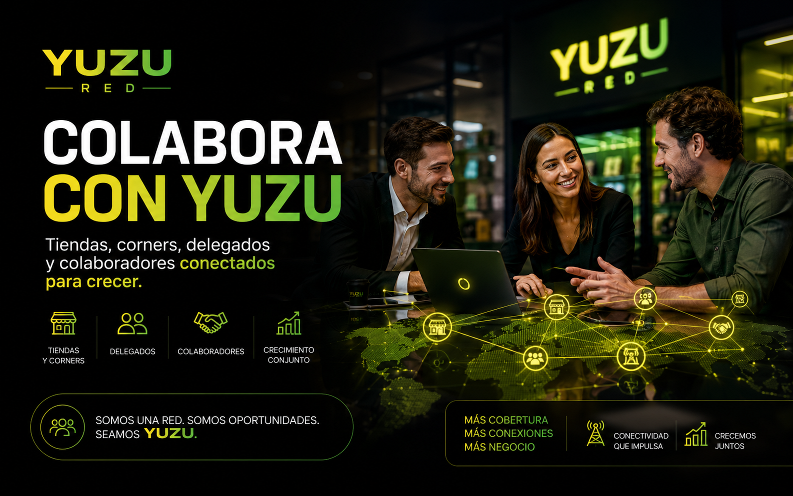 Colabora con YUZU · Partners y captadores