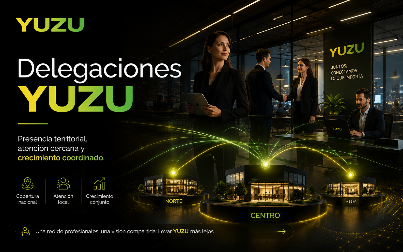 Delegaciones YUZU · Desarrollo territorial